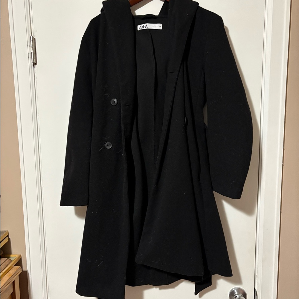Zara Blanket Wrap Coat